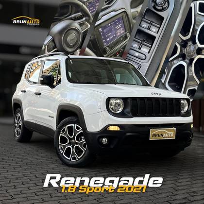 JEEP RENEGADE 1.8 16V FLEX SPORT 4P AUTOMÁTICO JEEP RENEGADE 1.8 16V FLEX SPORT 4P AUTOMÁTICO